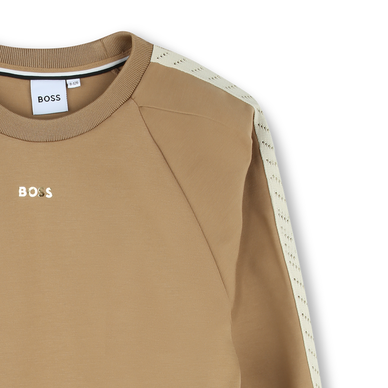 Fancy shoulder sweatshirt BOSS 
                        GIRL