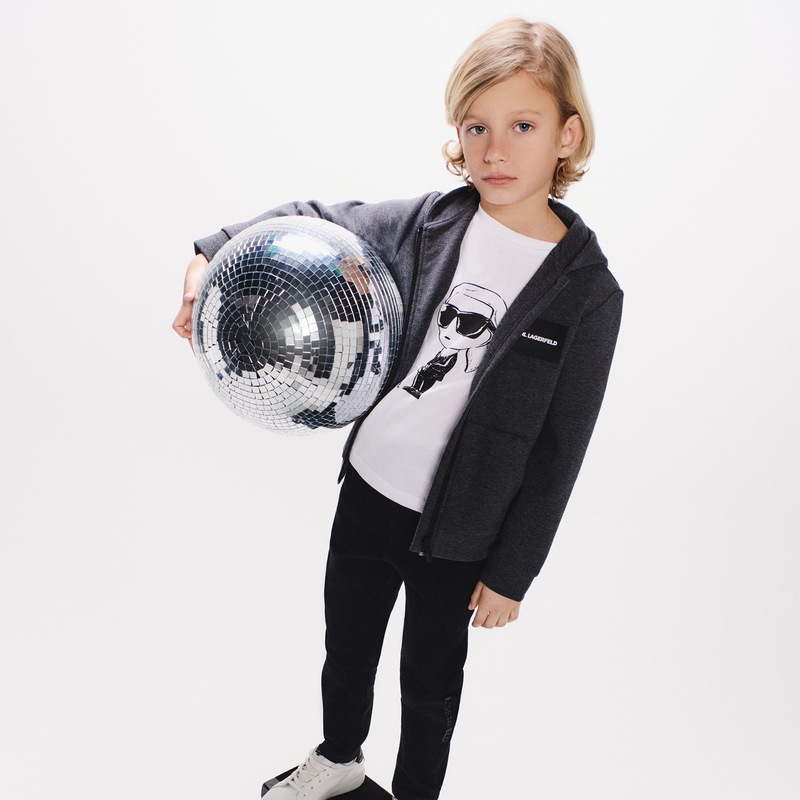 Hoodie KARL LAGERFELD KIDS 
                        BOY