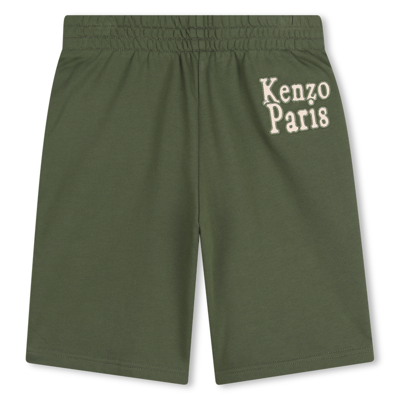 FLEECE BERMUDA SHORTS KENZO KIDS 
                        BOY