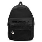 Backpack with raised logo KARL LAGERFELD KIDS 
                    BOY