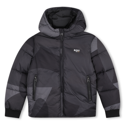 Hooded down jacket BOSS BOY