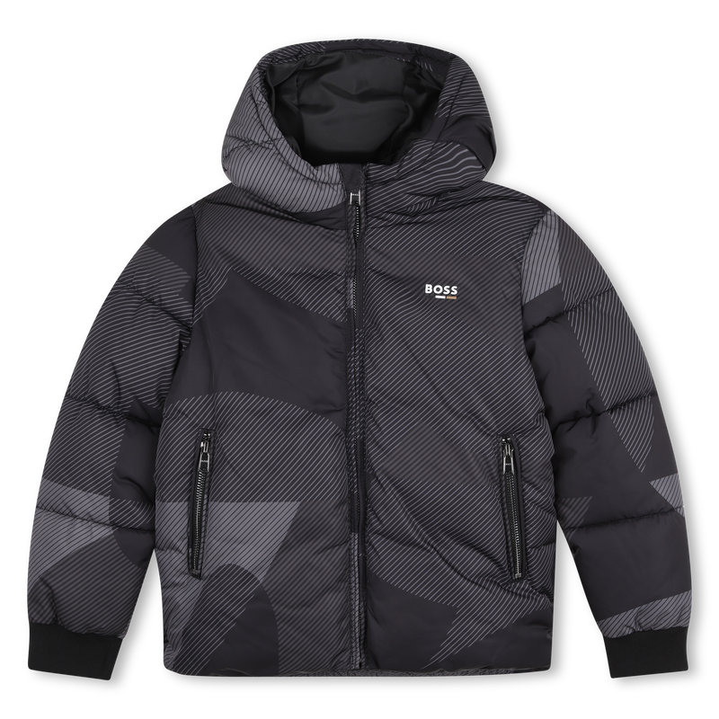 Hooded down jacket BOSS 
                        BOY