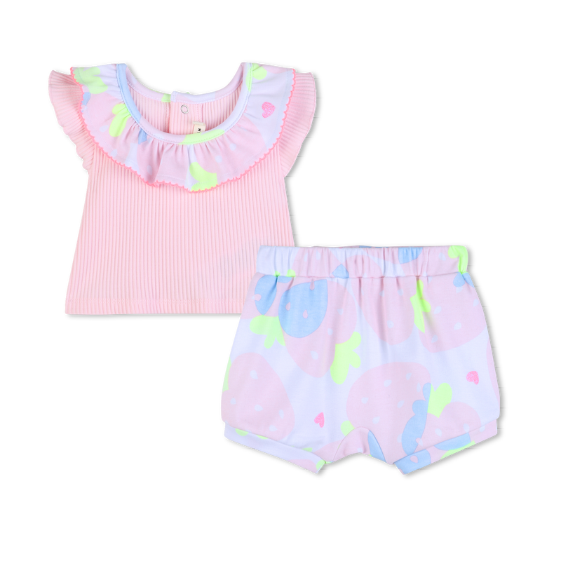 T-SHIRT + SHORTS SET BILLIEBLUSH 
                        GIRL