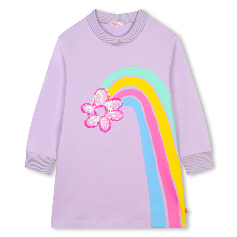 Fleece dress with sequins BILLIEBLUSH 
                        GIRL