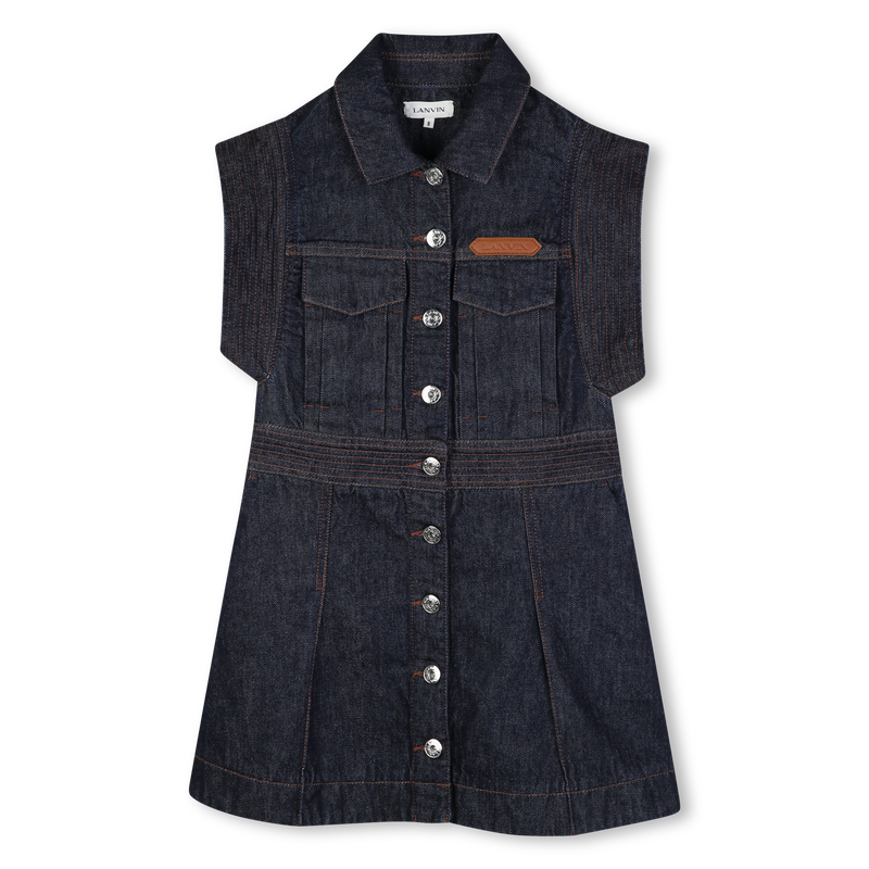 Denim dress LANVIN 
                        GIRL