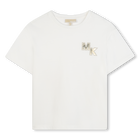 Short-sleeved jersey T-shirt, OFFWHITE, hi-res