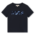 Short-sleeved cotton T-shirt MICHAEL KORS 
                    GIRL