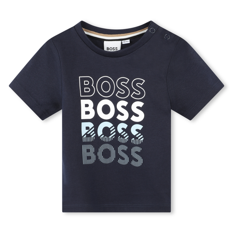 Short-sleeved cotton T-shirt