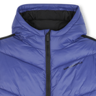 Polyamide hooded down jacket KARL LAGERFELD KIDS 
                    BOY