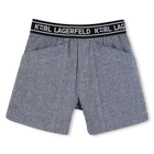 T-shirt and shorts set KARL LAGERFELD KIDS 
                    BOY