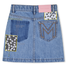 Denim skirt MARC JACOBS 
                    GIRL