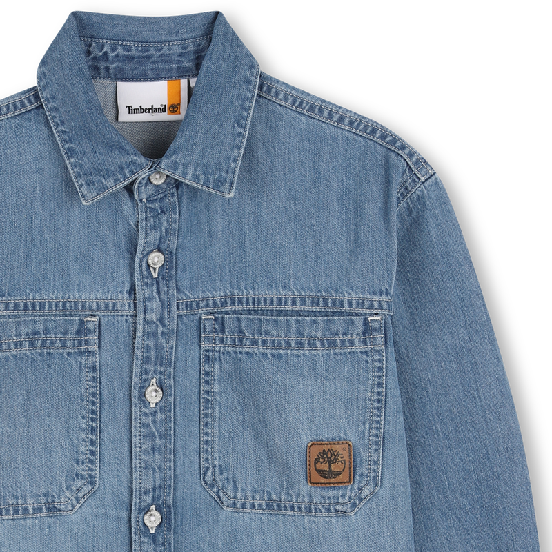 LONG-SLEEVED SHIRT TIMBERLAND 
                        BOY