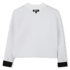 Reversible knit sweater DKNY 
                    GIRL