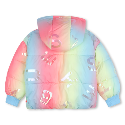 Hooded down jacket BILLIEBLUSH GIRL