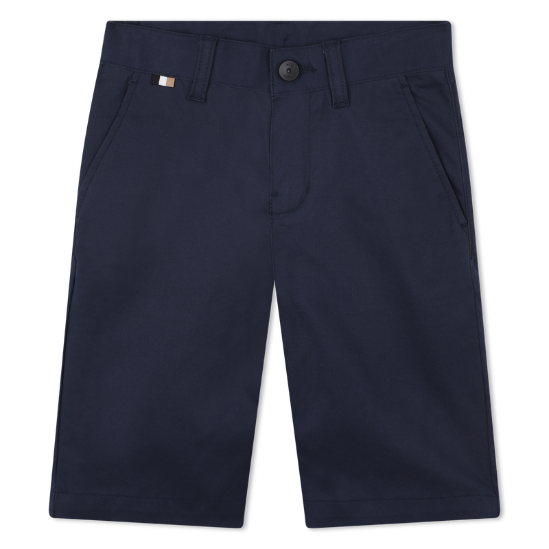 Lined chino Bermuda shorts BOSS 
                        BOY