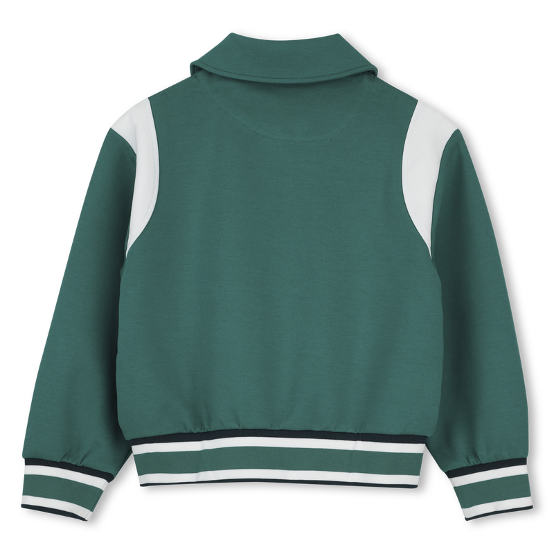 CARDIGAN WITH PRESS STUDS KIDS AROUND 
                        GIRL