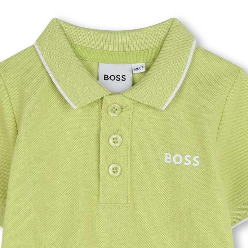 Short-sleeved polo shirt BOSS 
                        BOY