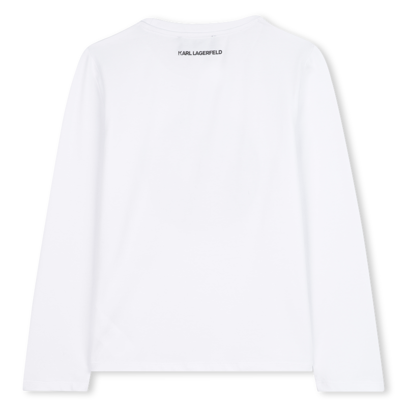 Long Sleeve T-Shirt KARL LAGERFELD KIDS 
                        GIRL