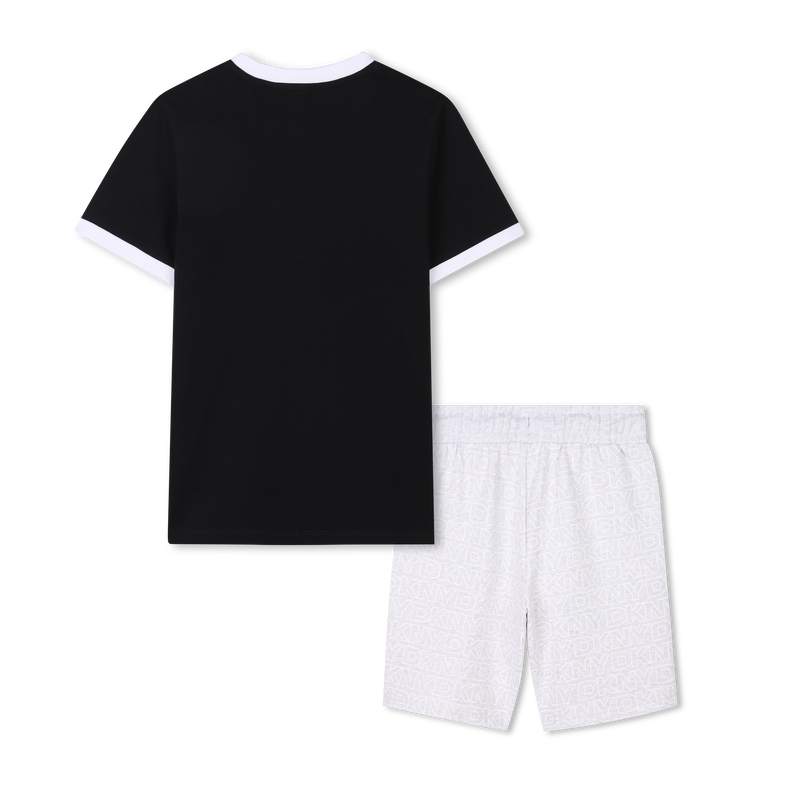 Bermuda shorts and T-shirt set DKNY 
                        BOY