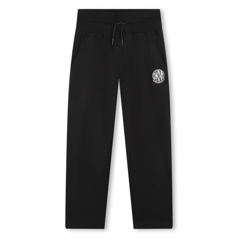 Figured fabric trousers DKNY 
                        GIRL