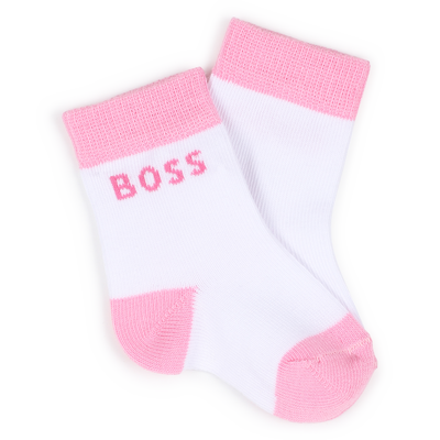SET OF 3 PAIRS OF SOCKS BOSS GIRL