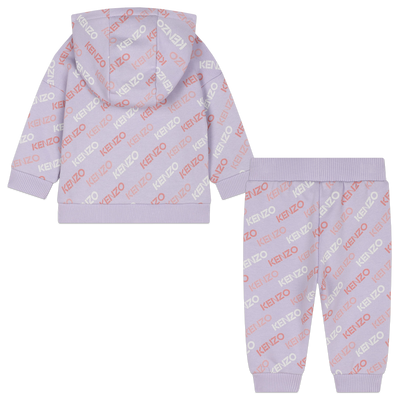 Cardigan and trouser set KENZO KIDS GIRL