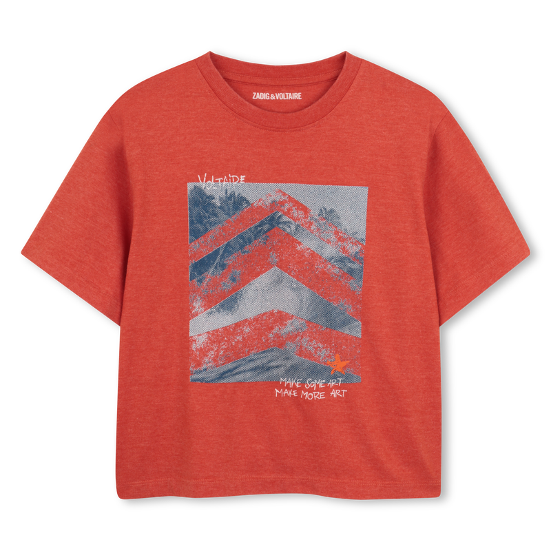 SHORT-SLEEVED T-SHIRT ZADIG & VOLTAIRE 
                        BOY