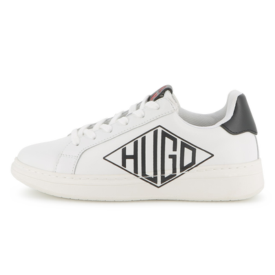 Lace-up leather trainers HUGO BOY
