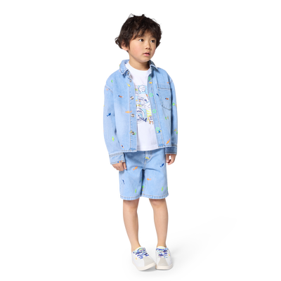 DENIM BERMUDA SHORTS BILLIEBLUSH BOY