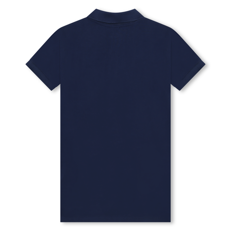 Short-sleeved cotton dress KENZO KIDS 
                        GIRL