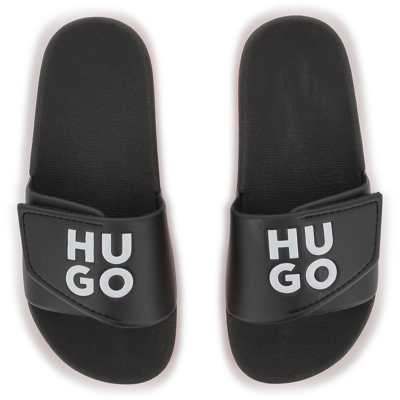 Two-tone sliders HUGO 
                        BOY