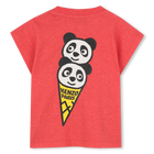 T-shirt with press stud opening KENZO KIDS 
                    GIRL