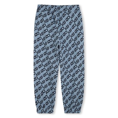 Printed jogging trousers KENZO KIDS BOY