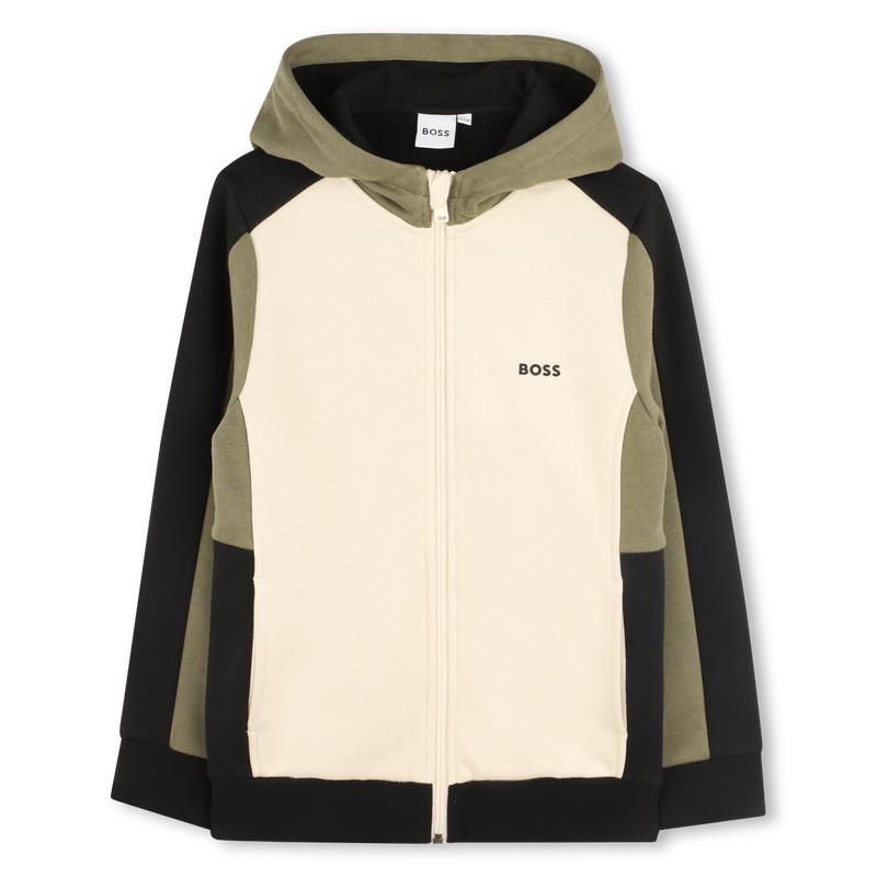 Hooded cardigan BOSS 
                        BOY