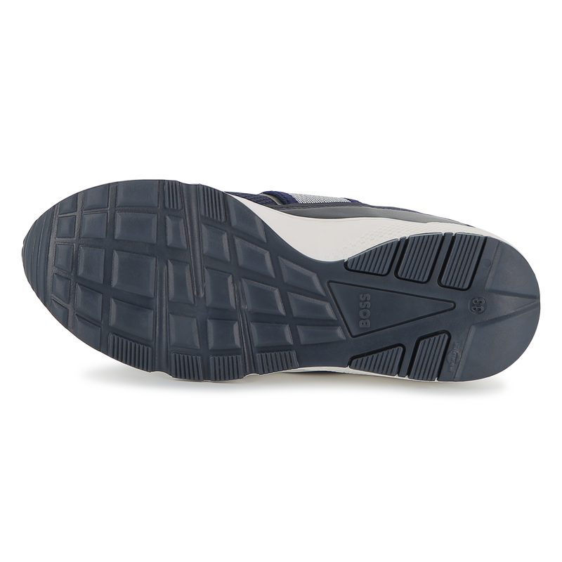 COWHIDE LEATHER TRAINERS BOSS 
                        BOY