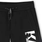 Elasticated cotton Bermudas KARL LAGERFELD KIDS 
                    BOY