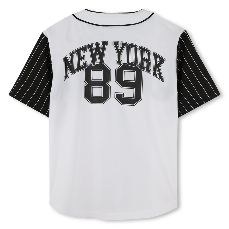 Loose-fit press-stud shirt DKNY 
                        UNISEX