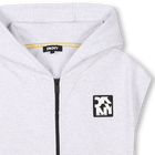 Zip-up sleeveless cardigan DKNY 
                    UNISEX