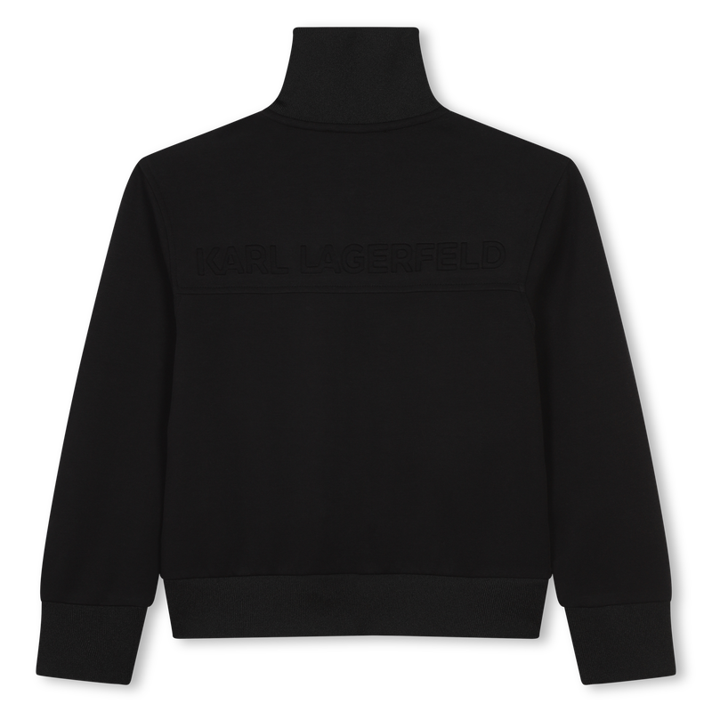 Zip-up jogging cardigan KARL LAGERFELD KIDS 
                        BOY