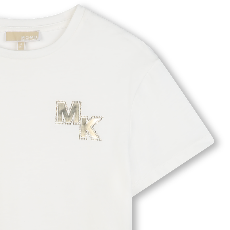 Short-sleeved jersey T-shirt MICHAEL KORS 
                        GIRL