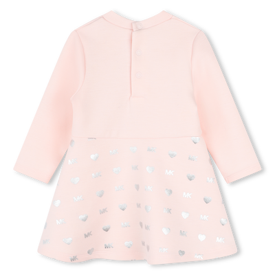 Long-sleeved studded dress MICHAEL KORS GIRL