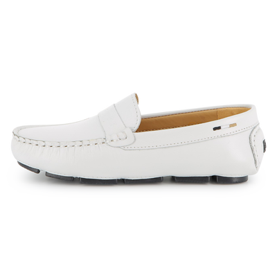 COWHIDE LEATHER LOAFERS BOSS BOY