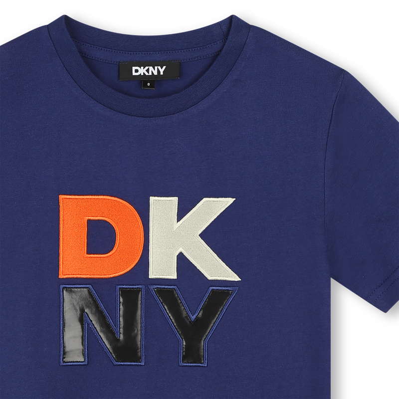 Short-Sleeved Cotton T-Shirt DKNY 
                        BOY