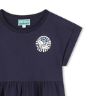 Dress with cutout waist panel KENZO KIDS 
                    GIRL