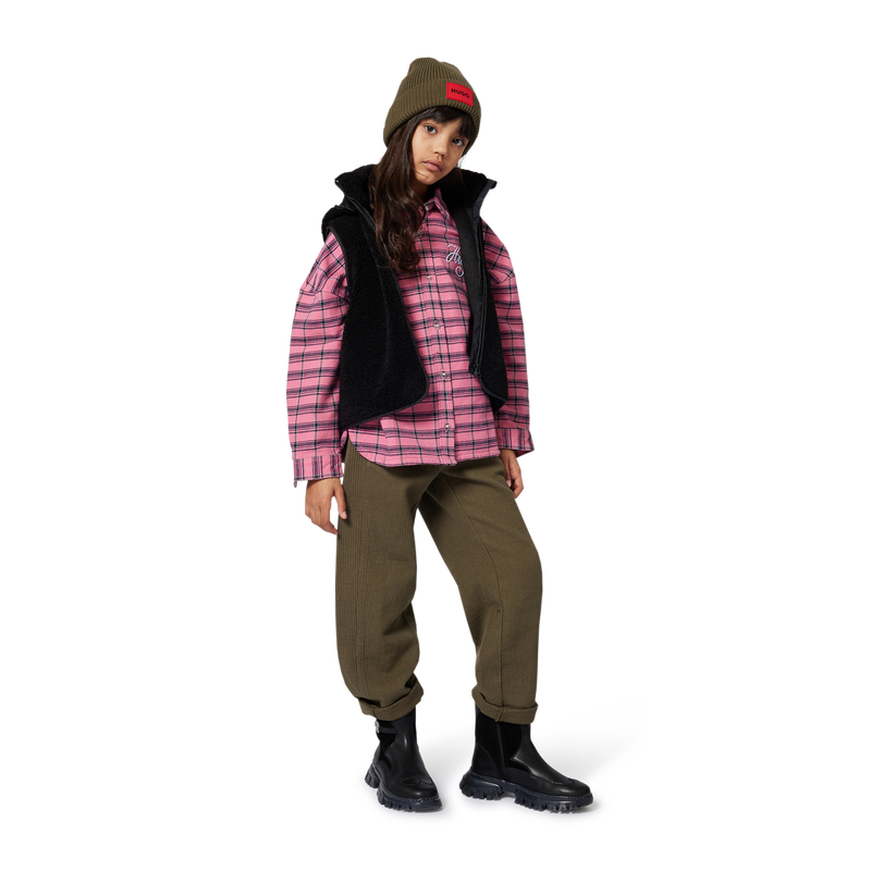 Ankle boots with zip closure HUGO 
                        GIRL