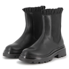 Cowhide leather Chelsea boot KARL LAGERFELD KIDS 
                    GIRL