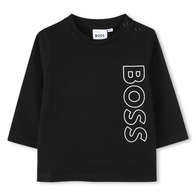 Cotton T-shirt with logo BOSS BOY