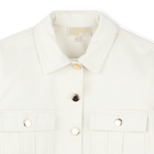 Cotton twill jacket MICHAEL KORS 
                    GIRL