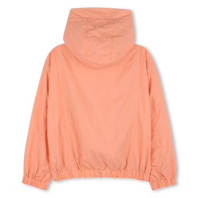 Hooded windbreaker KENZO KIDS GIRL
