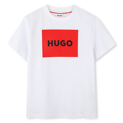 Short-sleeved cotton T-shirt HUGO BOY